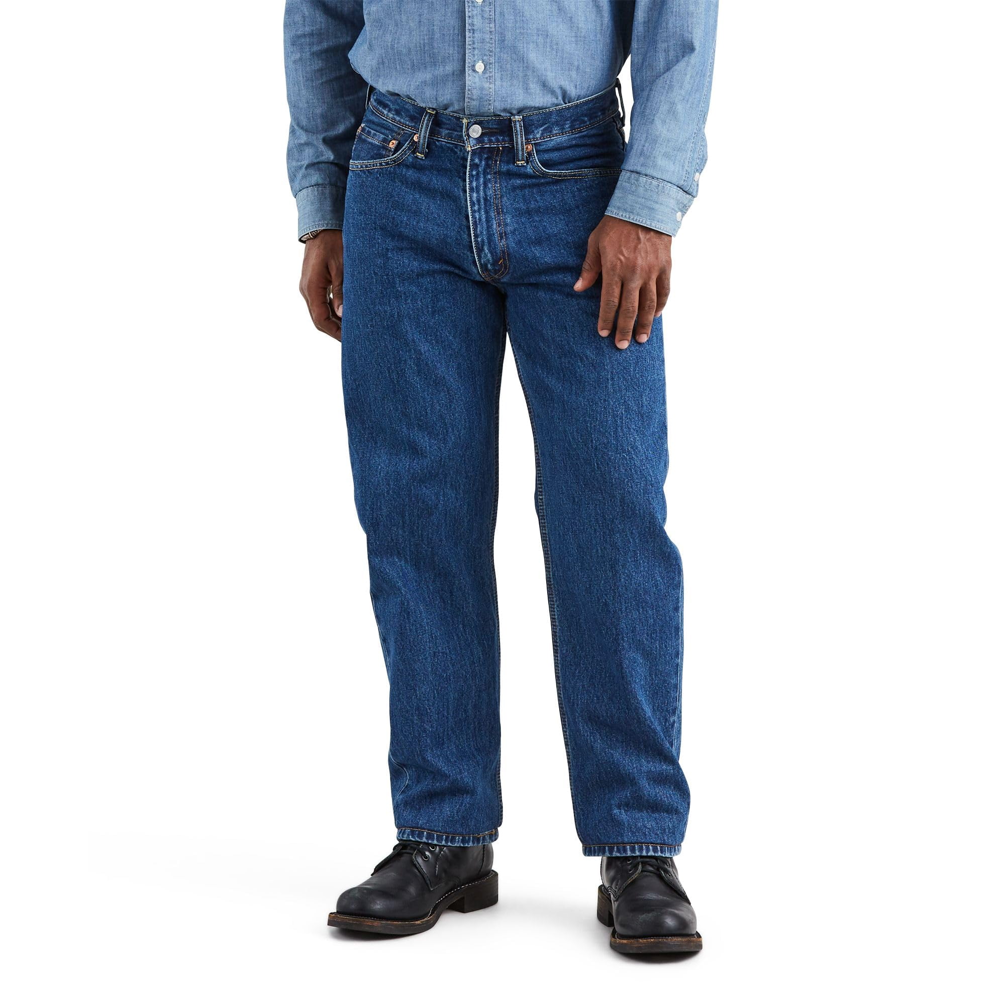 Vaqueros Levi's 550 Relaxed Fit Para Hombre Dark Stonewash 38 W X 29 L