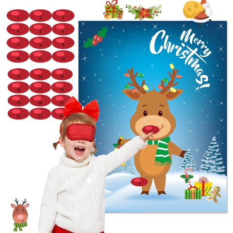 Los Juegos Navideños Funnlot Ponen La Nariz En The Reindeer Kids