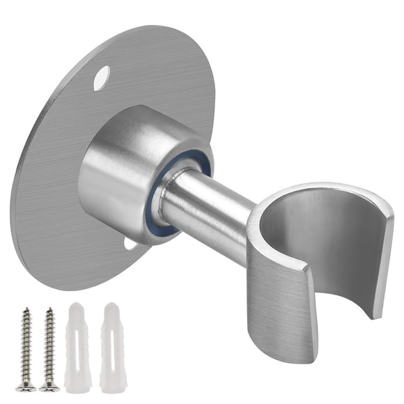 Soporte para cabezal de ducha BokWin de acero inoxidable, ajustable 360°