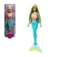 thumbnail image 1 of Muñeca Barbie sirena cabello de colores celeste, 1 of 5