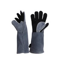 Ioensy - Guantes De Soldadura Guantes De Soldador Guantes De Trabajo Resistentes Al Calor/Fuego Para Hornear En Horno