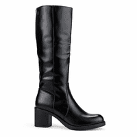 Bota Negro Mujer Casual Chalada Prata