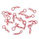 thumbnail image 2 of 20 Piezas De Clips De Cuerpo De Acero Inoxidable R Pin Shell Para 1/10 1/12 1/16 RC Car, 2 of 5