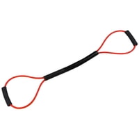 Magideal - De Resistencia Elástica Accesorios Mujeres Fitness Fuerza Mma Con Manijas Cómodas Boxeo En Tailandia Thai Para Shadow Boxing Inicio Principiantes Yoga , Rojo 20Lb