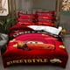 thumbnail image 1 of Cars Lightning McQueen Double Duvet Cover Single Bed Duvet Cover Deluxe Bedroom Decoration Comfort Children's Bedding Set Bed Sheets, 1 of 5