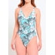 thumbnail image 1 of Traje De Baño Rebajado Estampado Verde M, 1 of 3