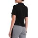 thumbnail image 3 of INSPIRE CHIC Blazer de Oficina para Mujer, Casual de Negocios, con Solapa, Manga Corta, Abierto al Frente, Corto, Talla XL, Negro, 3 of 6