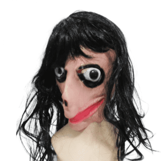 MASCARA DE MOMO TERROR HALLOWEEN
