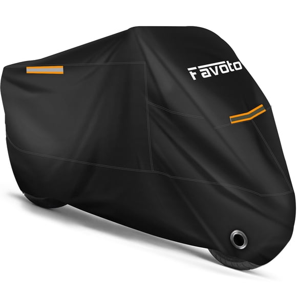 Funda de moto Favoto impermeable para todas las estaciones para 96,5 pulgadas
