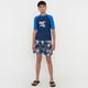 thumbnail image 4 of Traje De Baño Niño Teen Polera Manga Corta Navy Corona, 4 of 5
