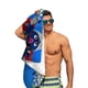 thumbnail image 5 of Grover Toalla de playa de secado rápido con diseño temático, regalo para mujeres y niñas, ideal para cumpleaños, fans, amantes de la música, uso en la playa o al aire libre, 78 × 150 cm, 5 of 6