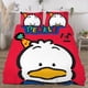 thumbnail image 3 of Pekkle 3-Piece Bedding Set For Kids Boys Girls Adult Cartoon Warm Cute Fashion Holiday Present Gift Bed Sheets, 3 of 5
