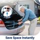 thumbnail image 3 of Andador Plegable HOLYHEAL de Aluminio Capacidad 159 kg Azul, 3 of 7