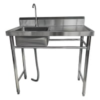 Prochef - Lavafondos Acero Inox. 100X60X90 Cm. Secador Derecho