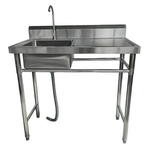 Prochef - Lavafondos Acero Inox. 100X60X90 Cm. Secador Derecho