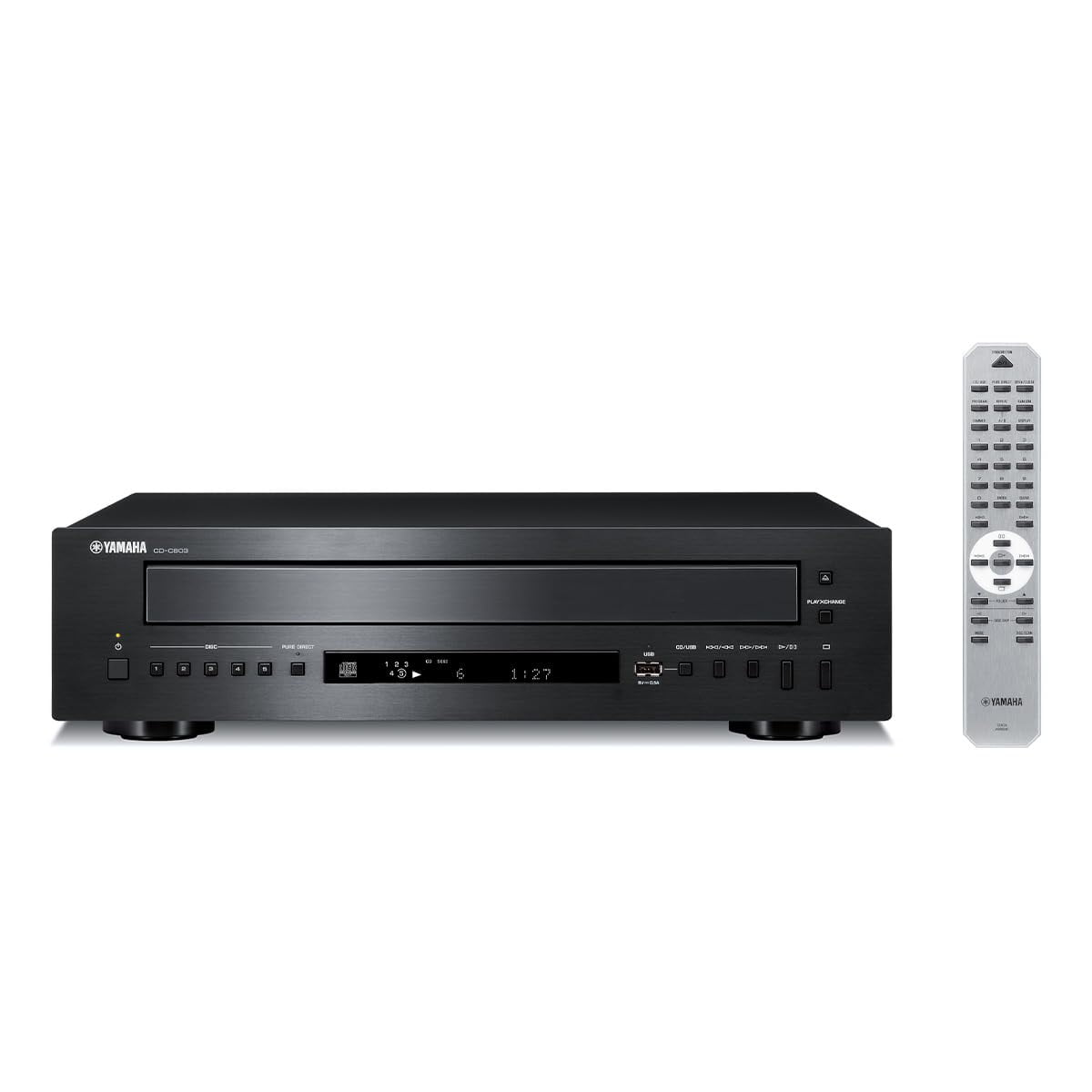 Cambiador De Cd Yamaha Cd-c603 De 5 Discos Con Reproducción Usb