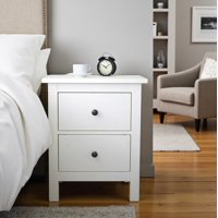 Arca Muebles - Velador Nordik 2 Cajones Con Rieles Telescopicos