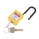 thumbnail image 4 of PL38-KD Candado De Bloqueo De Seguridad Curvado De PVC De 38 Mm, Amarillo, 4 of 5