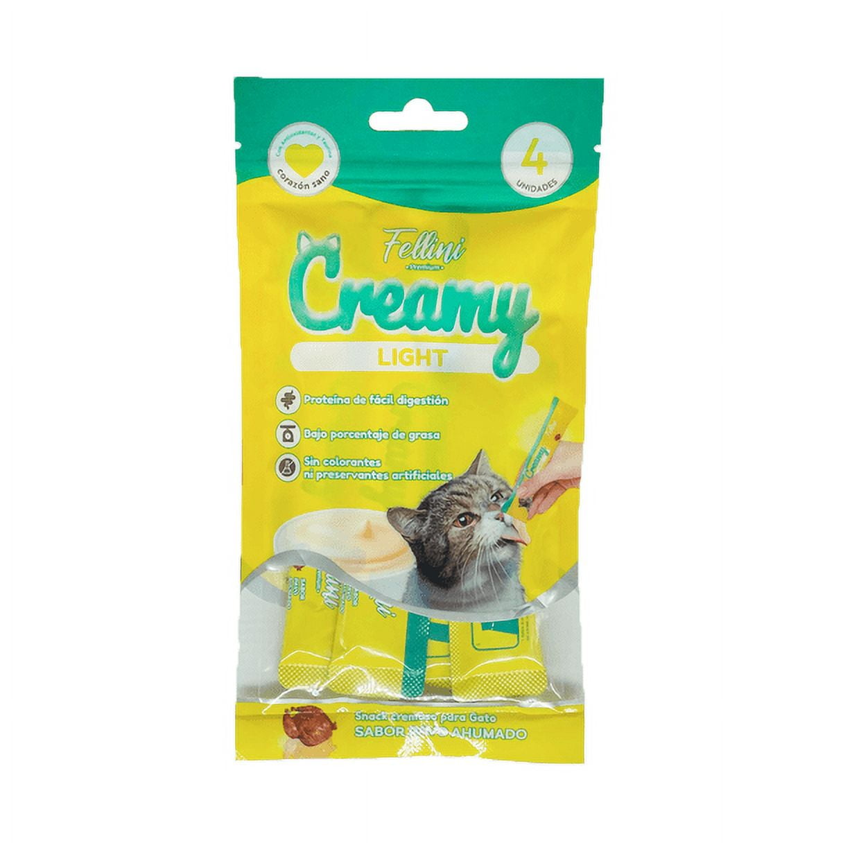 Fellini Creamy light Pavo Ahumado 4 tubos