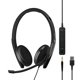 thumbnail image 1 of Auricular EPOS Adapt 165T USB II con cable, estéreo, negro, 1 of 8