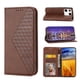 thumbnail image 1 of Funda Flip FOXDOCK para Xiaomi 13 , Estilo Billetera con Diseño Rombo, Correa de Mano y Soporte, Uso Diario, 1 of 6