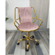 thumbnail image 2 of Silla De Escritorio Acolchada Abu Dhabi Rosa, 2 of 3
