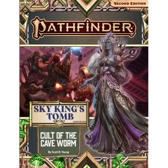Libro Pathfinder Adventure Path Cult of the Cave Worm