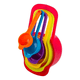 thumbnail image 1 of Set Tazas Cucharas Medidoras Belug 6 Piezas Cocina Reposteria /e Color Multicolor, 1 of 5