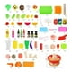 thumbnail image 2 of 101 Piezas Set Comida De Juguete Alimentos Cocina Para Niños, 2 of 7