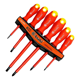 thumbnail image 3 of Juego 6 Destornilladores Electricista Aislados 1000v Asaki, 3 of 3