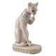 thumbnail image 2 of Estatua De Gato Mau Egipcio De Piedra Arenisca, Escultura Tallada A Mano, Figura Coleccionable, 2 of 3