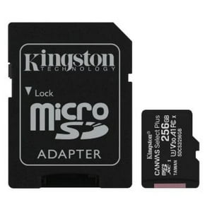 Kingston - Tarjeta De Memoria Micro Sd 256Gb Clase 10 Con Adaptador Sd