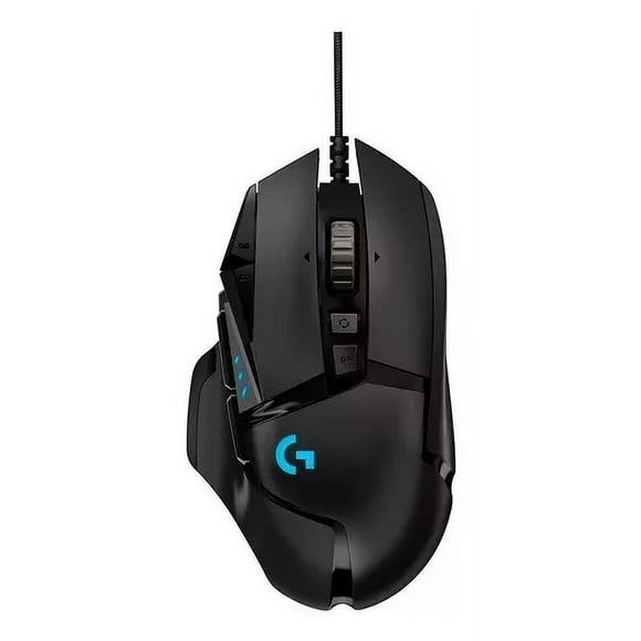 Mouse Gamer Logitech G Series Hero G502 Negro Cableado