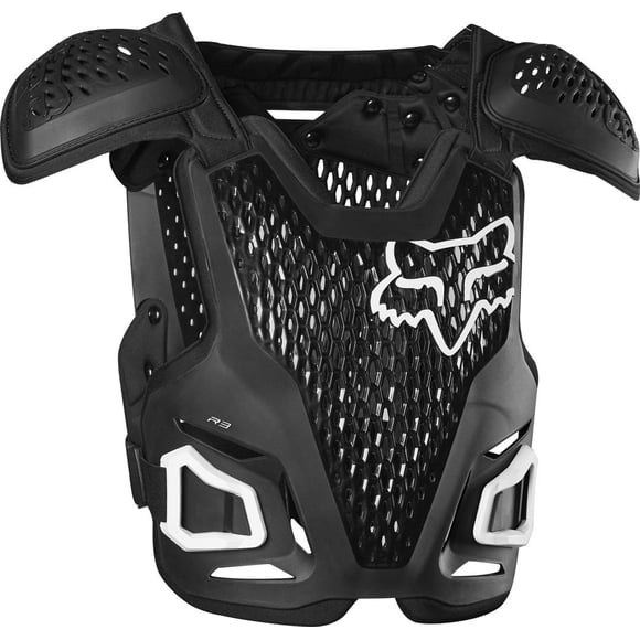 Deflector Motocross Roost Fox Racing R3 para hombre, negro, S/M