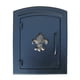 thumbnail image 1 of Mailbox Qualarc MAN-1402-BL Manchester - Soporte de columna, color negro, 1 of 1