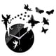 thumbnail image 3 of Reloj De Pared Moderno Acrílico Decorativo Extraíble Para Sala De Estar Decoración Para El Hogar Negro, 3 of 3