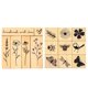 thumbnail image 1 of Juego de 15 sellos de madera vintage Wissppoott – Naturaleza, 1 of 9