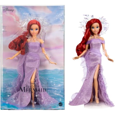 Muñeca Mattel Disney Coleccionista Ariel La Sirenita 35Th