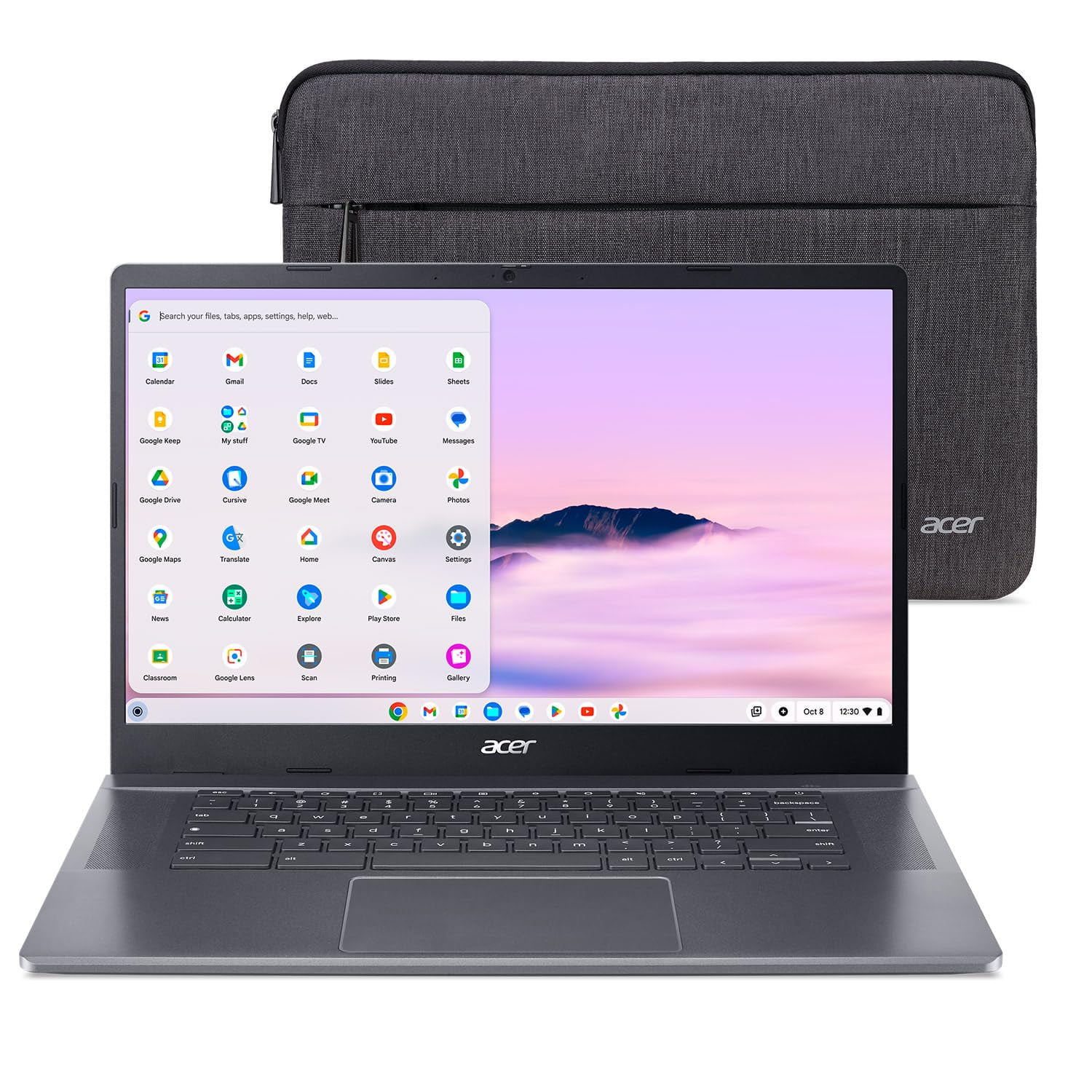 Ordenador Portátil Acer Chromebook Plus 515 Cb515-2ht-33m4 De 15,6 Pulgadas Con Fhd