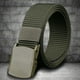 thumbnail image 2 of Men's Nylon Canvas Belt Plastic Buckle Metal-Free Military Tactical Waist Belt Outdoor Hiking Web Webbing Belt, 2 of 5