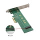 thumbnail image 5 of Tarjeta adaptadora I/O Crest M.2 NGFF PCIe SSD a PCI Express 3.0 x4, 5 of 8