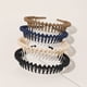 thumbnail image 4 of 3/4pcs Teeth Hair Band Solid Color Hair Band Simple Style Headband Wavy Nonslip Headdress For Women Girls Men Washing Face Skincare Makeup, 4 of 4