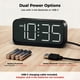 thumbnail image 4 of Reloj despertador digital Acedeck con pilas para dormitorio, 4 of 9