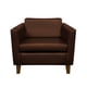 thumbnail image 1 of Sofa Sicilia 1C Pu Chocolate, 1 of 3