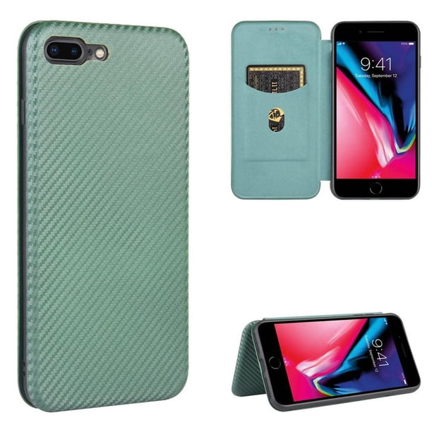 Funda Flip Para Iphone 7/8/se 2020 - Funda Magnética De Negocios, Funda Protectora Delgada