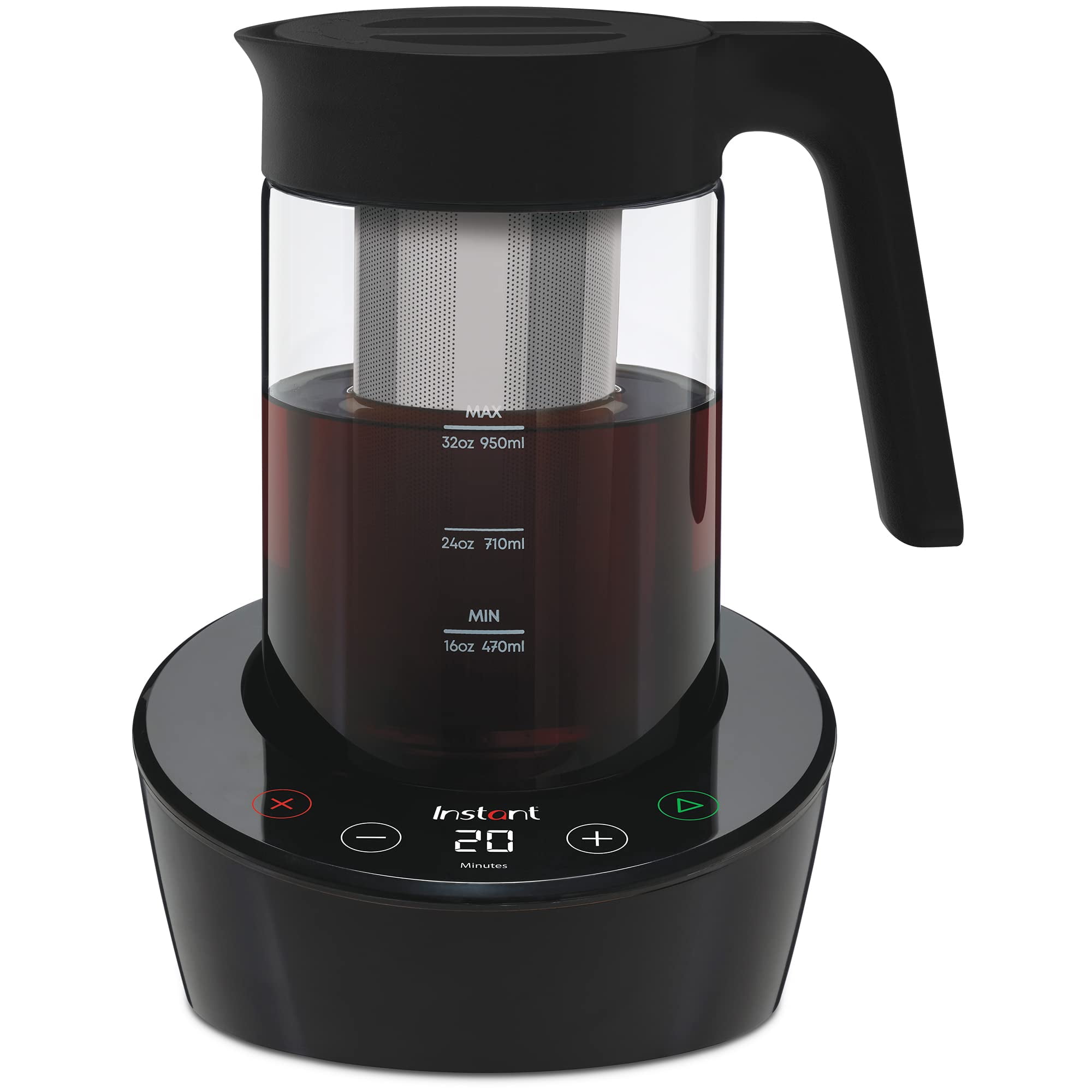 Instant Pot - Cafetera Eléctrica Cold Brew, Olla Instantánea, 950 Ml, Vidrio