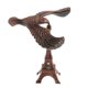 thumbnail image 2 of Creative Iron Tower Balance Eagle Statue Gift DIY Craft Rojo Bronce 12cm, 2 of 5