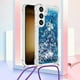 thumbnail image 3 of Funda FOXDOCK para Samsung Galaxy S24 con Cuerda Ajustable, Brillo Líquido, Protección Antigolpes y Lente – Ideal para Regalo, 3 of 6