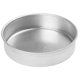 thumbnail image 1 of Molde para pastel Winco de aluminio resistente de 20 cm x 5 cm, 1 of 1