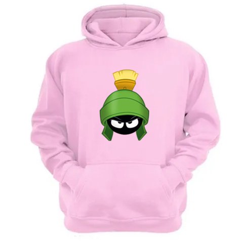 Genérico - Polerón Canguro Marvin Rosa Talla S Unisex